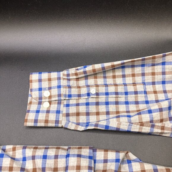 Daniel Cremieux  Men's Long Sleeve Shirt, Size Medium, Slim Fit 100% Cotton, NWT - Picture 4 of 11